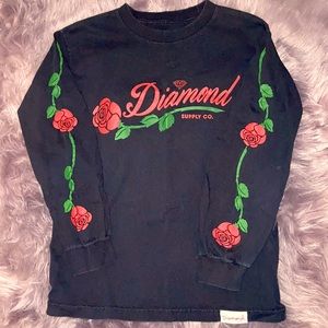 Black rose long sleeve